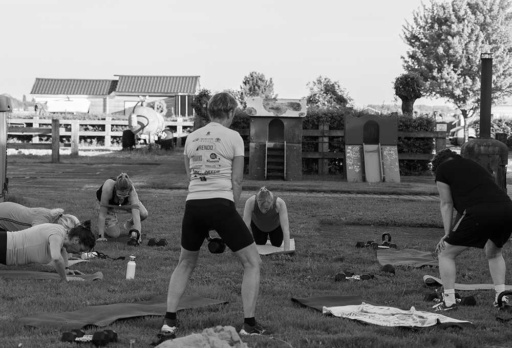 Bootcamp, buiten sporten, Fitclub Nijeveen